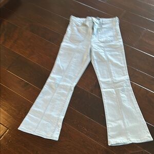 Veronica Beard Blue Flare Denim Jeans